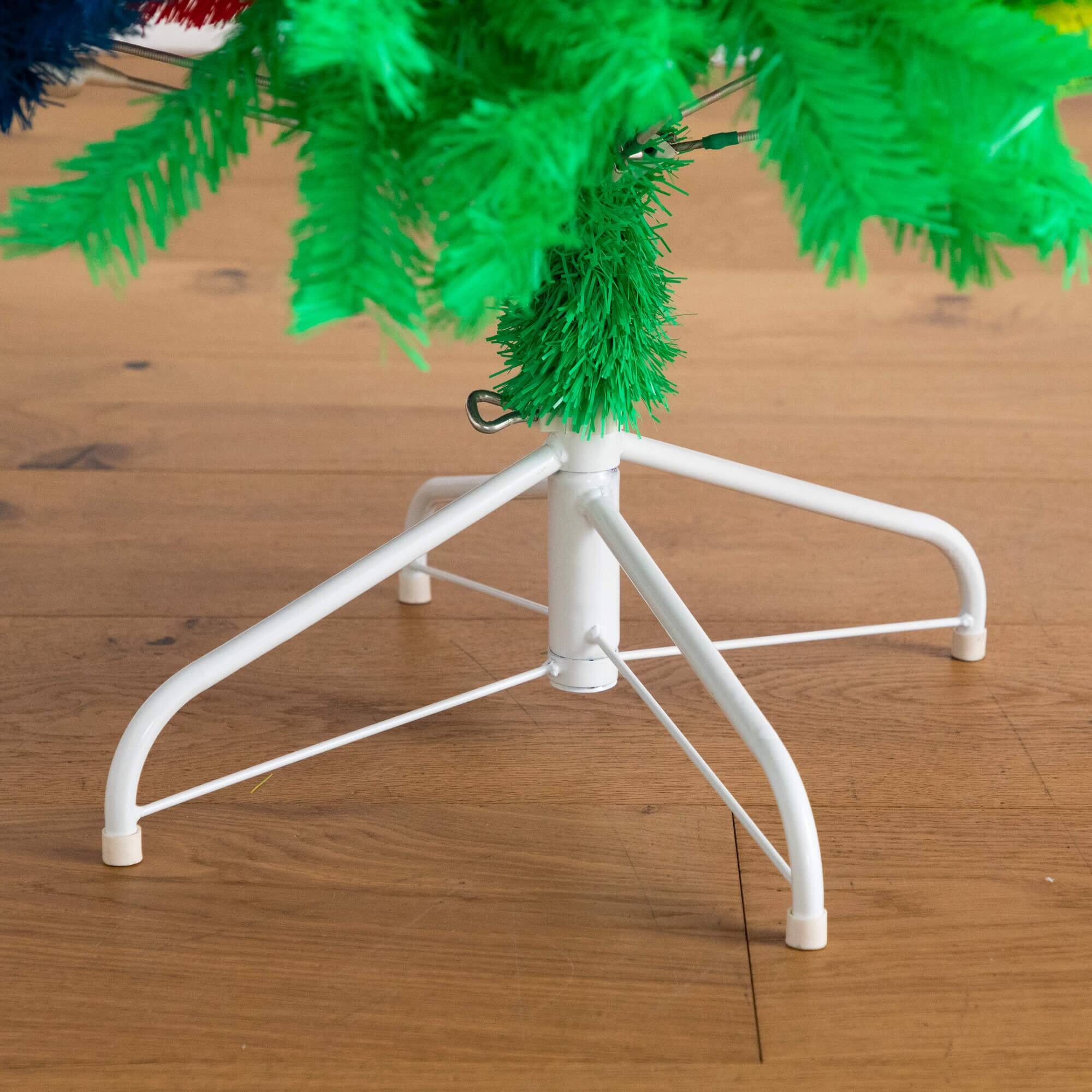 6ft. Unlit Rainbow Artificial Christmas Tree